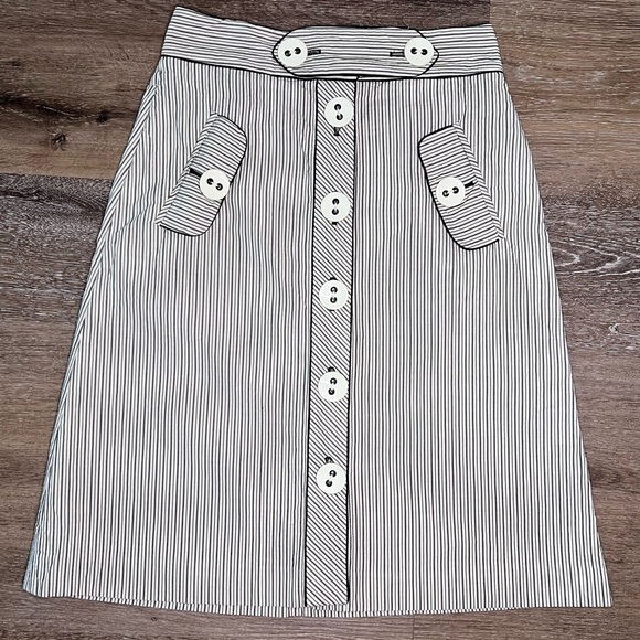 Tibi 100%‎ Cotton Skirt - Picture 1 of 6
